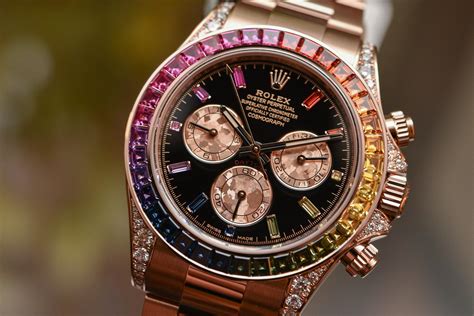 gold rainbow daytona rolex|rolex rainbow 116595rbow price.